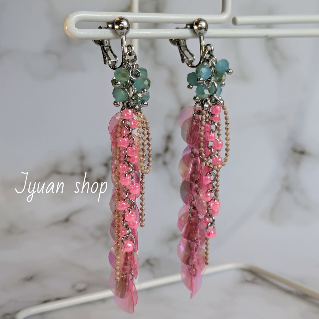 鬼滅 猗窩座 イメージ イヤリング/ピアスver.3