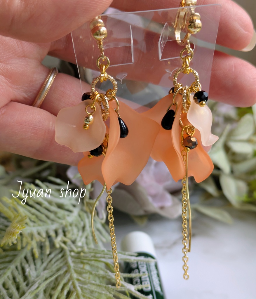 ハイキュー!! 烏野 イメージカラー イヤリング/ピアス9