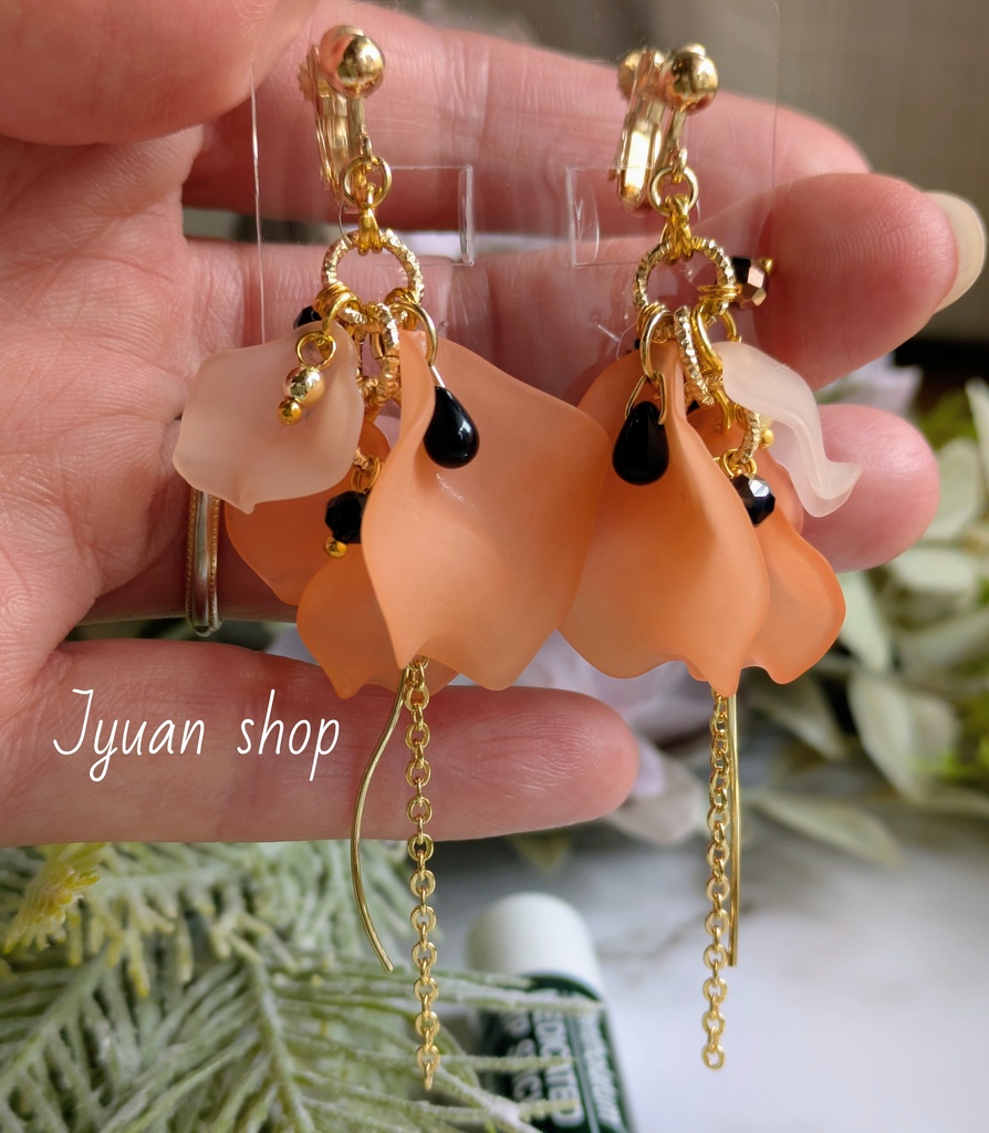 ハイキュー!! 烏野 イメージカラー イヤリング/ピアス9