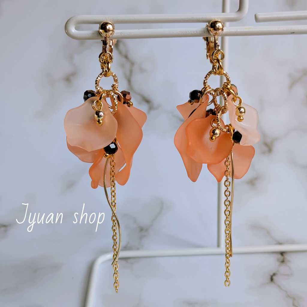 ハイキュー!! 烏野 イメージカラー イヤリング/ピアス9