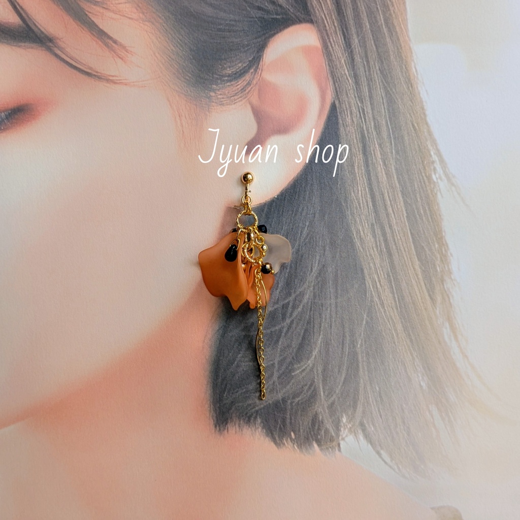 ハイキュー!! 烏野 イメージカラー イヤリング/ピアス9