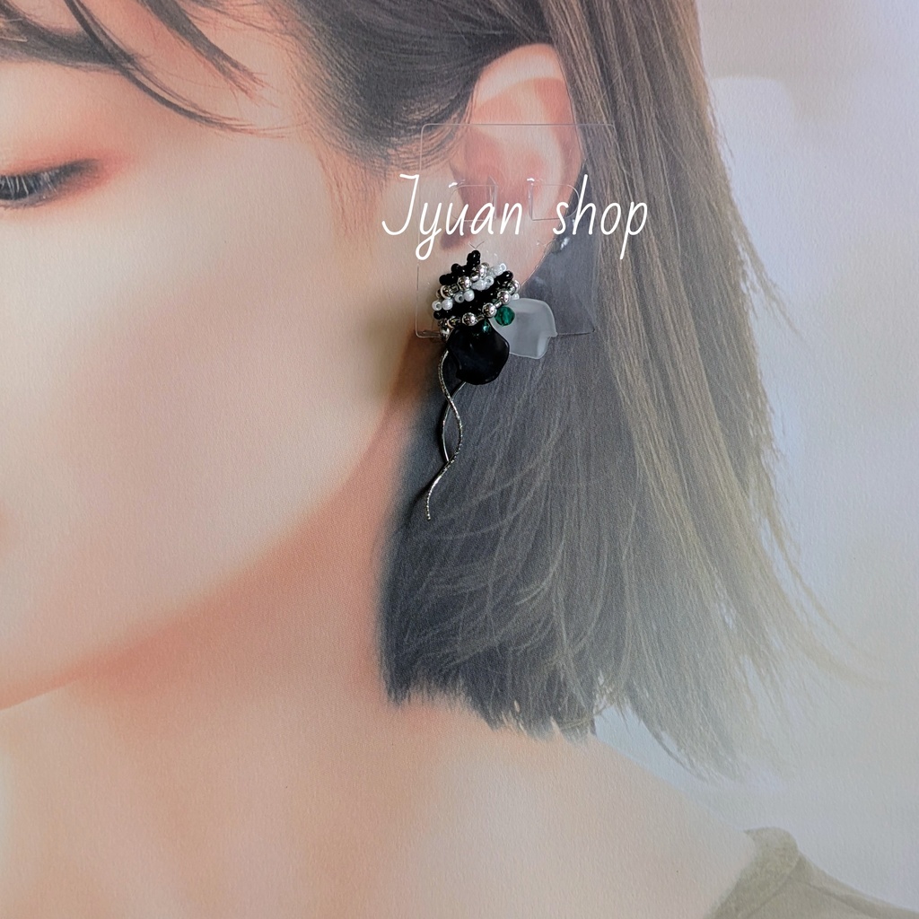 鬼滅 伊黒小芭内 イメージ イヤリング/ピアス