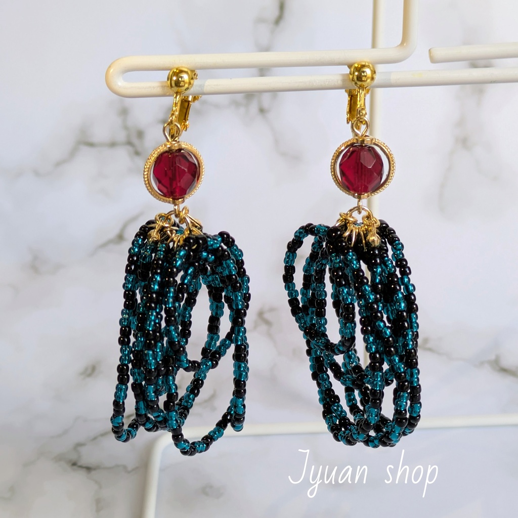 鬼滅 竈門炭治郎 イメージ イヤリング/ピアス ver.4