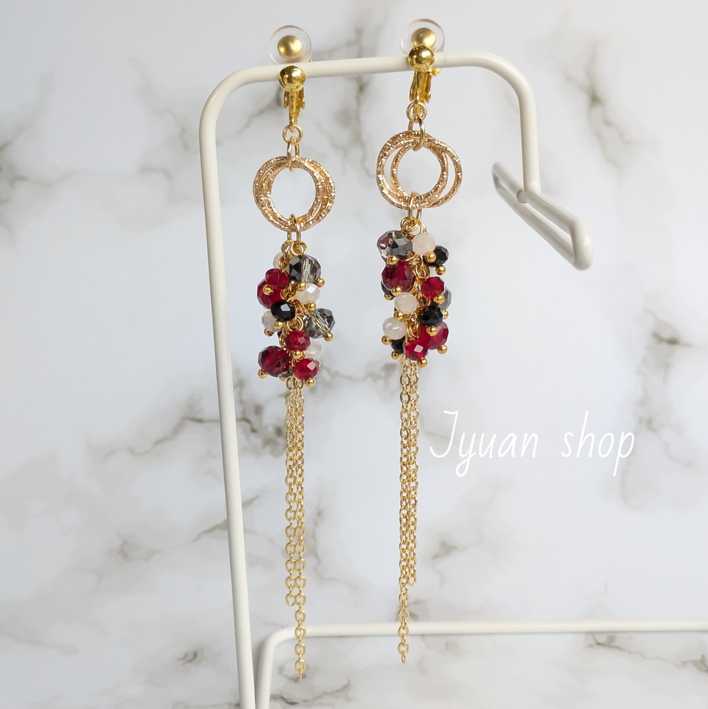 ハイキュー!!音駒イメージカラー イヤリング/ピアス 4