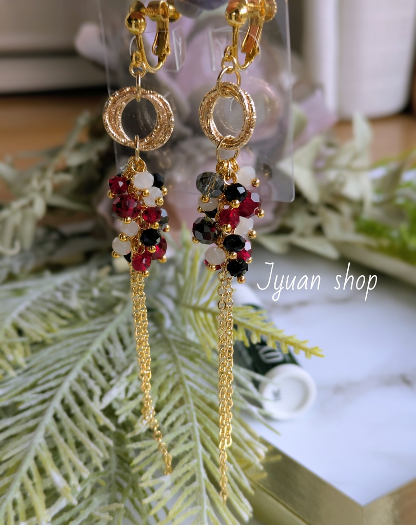 ハイキュー!!音駒イメージカラー イヤリング/ピアス 4