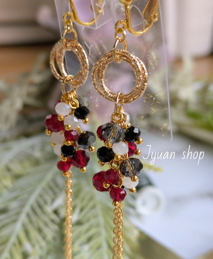 ハイキュー!!音駒イメージカラー イヤリング/ピアス 4