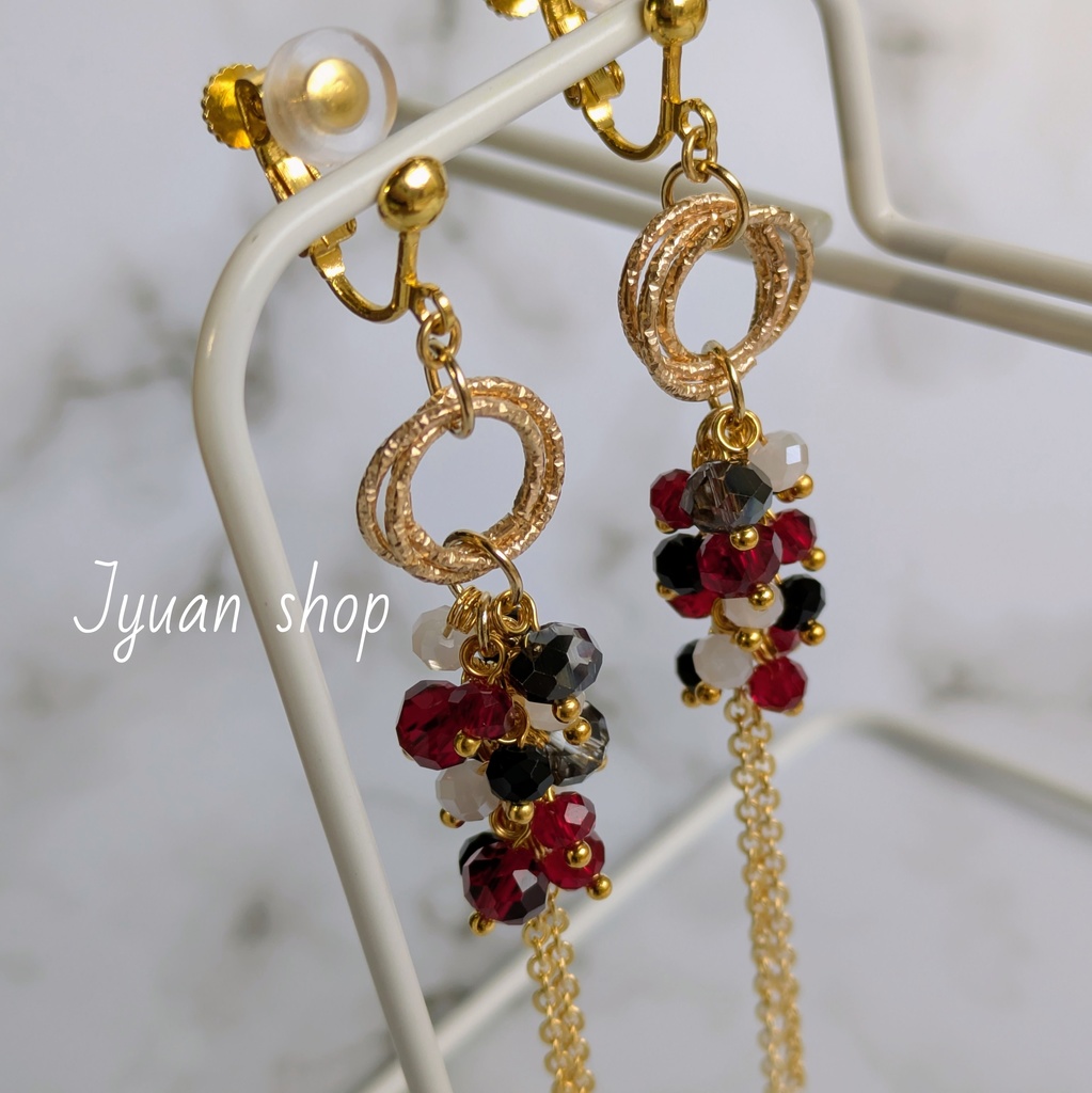 ハイキュー!!音駒イメージカラー イヤリング/ピアス 4