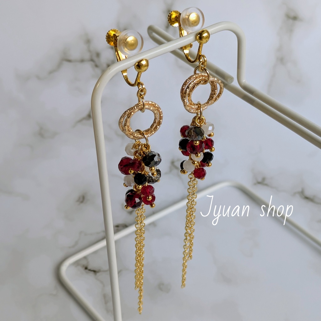 ハイキュー!!音駒イメージカラー イヤリング/ピアス 4