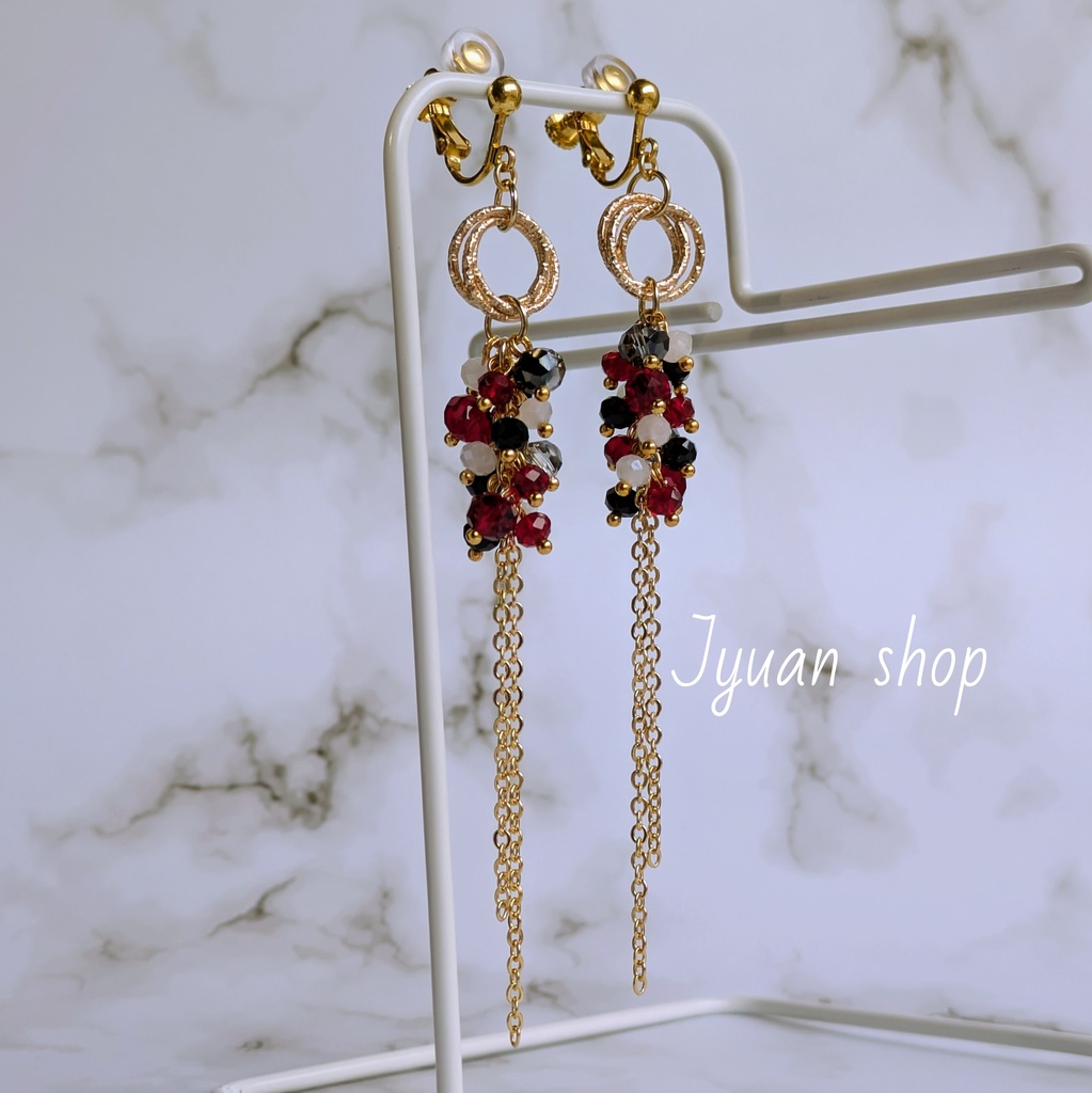 ハイキュー!!音駒イメージカラー イヤリング/ピアス 4