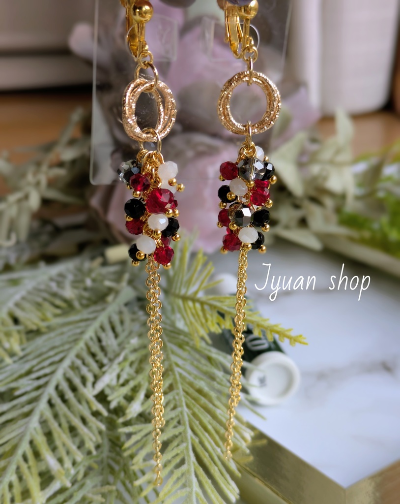 ハイキュー!!音駒イメージカラー イヤリング/ピアス 4