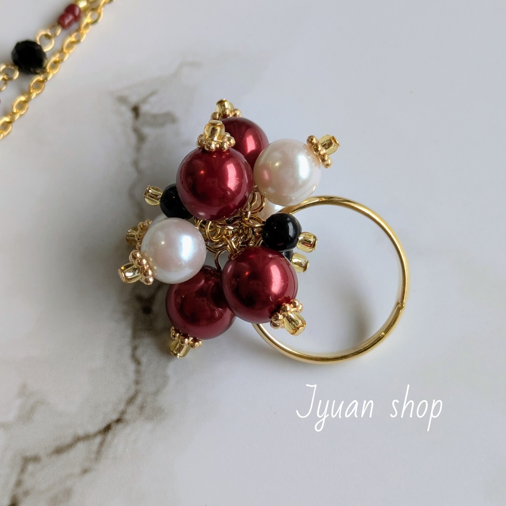 ハイキュー!!稲荷崎 イメージカラー ネックレス&リング 4