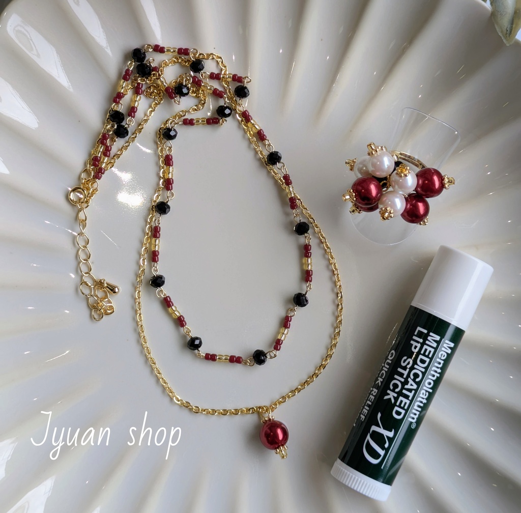 ハイキュー!!稲荷崎 イメージカラー ネックレス&リング 4