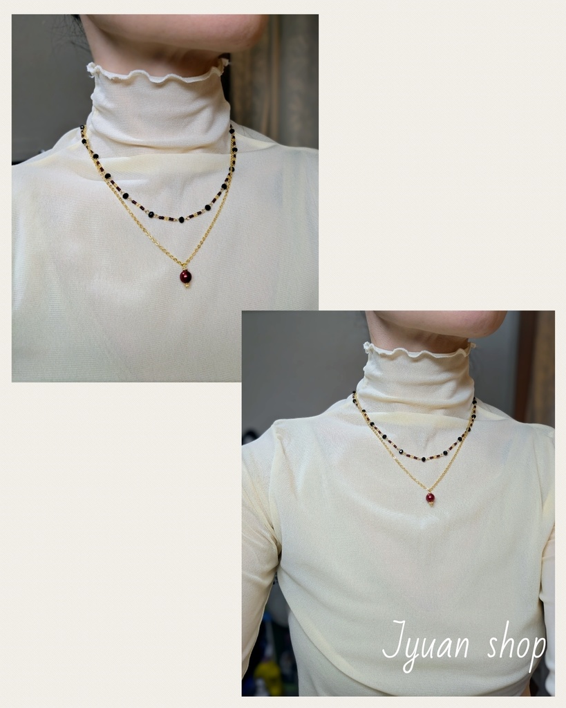 ハイキュー!!稲荷崎 イメージカラー ネックレス&リング 4