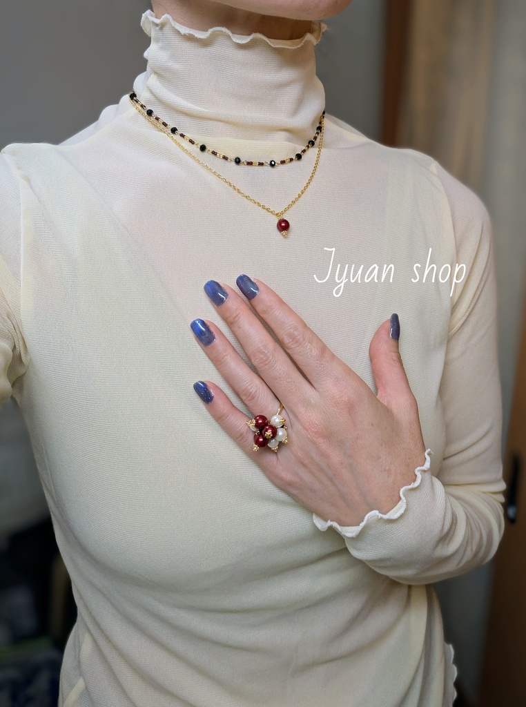 ハイキュー!!稲荷崎 イメージカラー ネックレス&リング 4