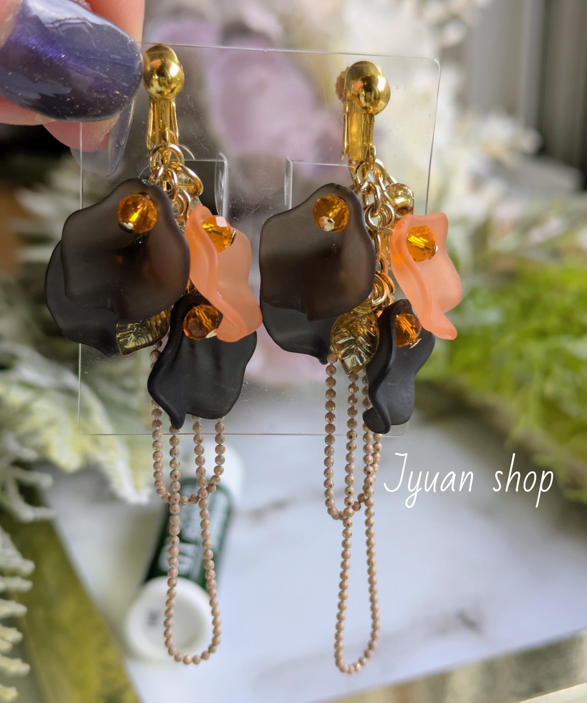 ハイキュー!!烏野 イメージカラー イヤリング/ピアス11