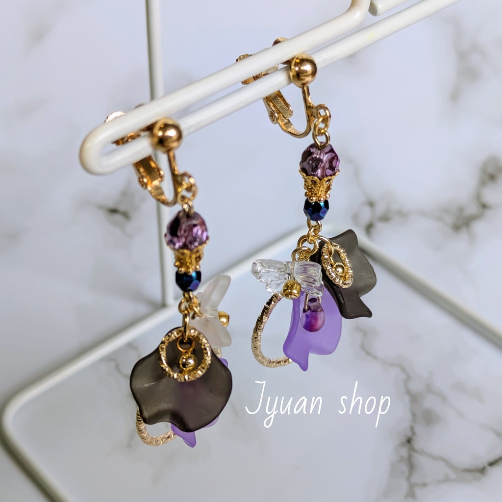 東京卍リベンジャーズ 灰谷蘭&灰谷竜胆 イメージ イヤリング/ピアス ver.2