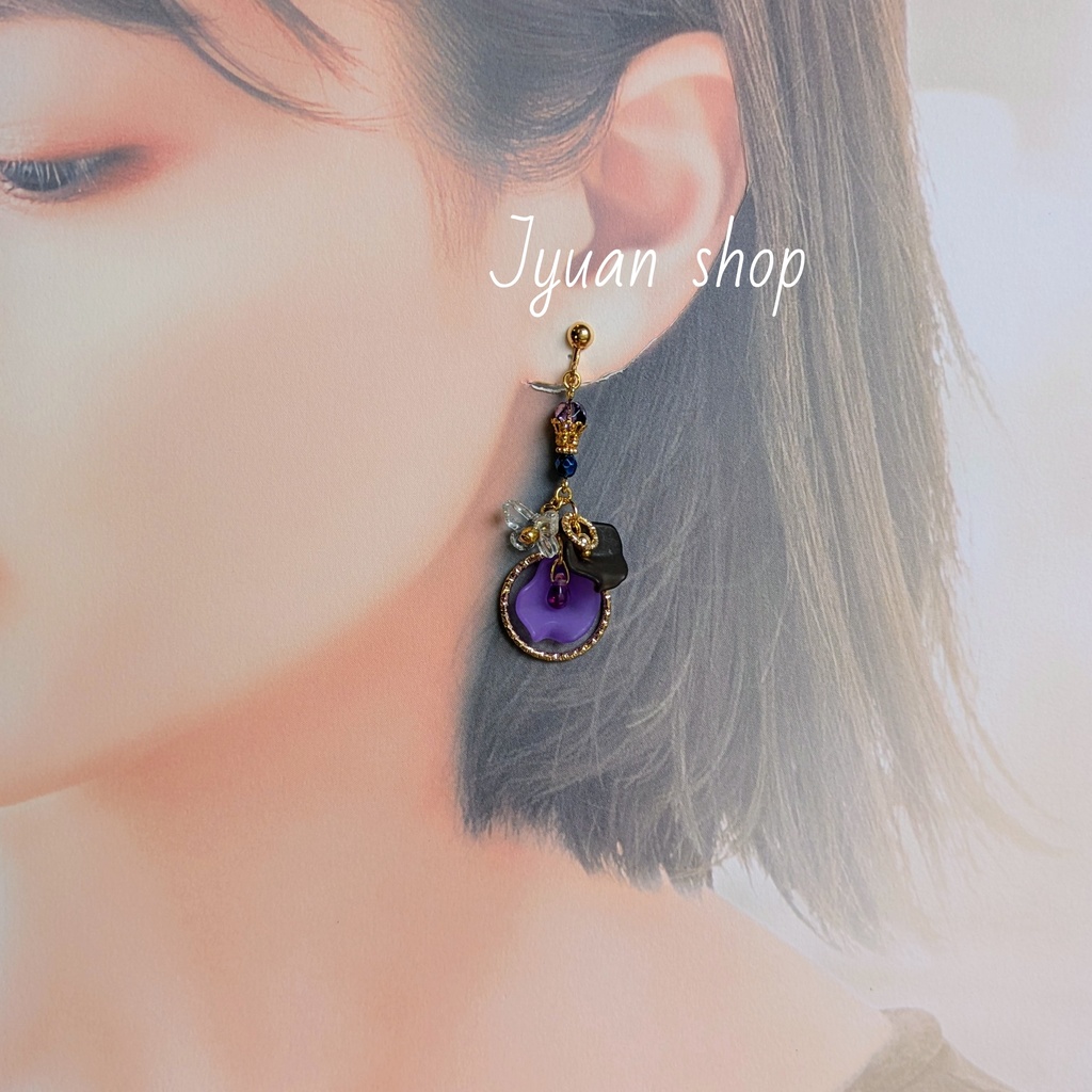 東京卍リベンジャーズ 灰谷蘭&灰谷竜胆 イメージ イヤリング/ピアス ver.2