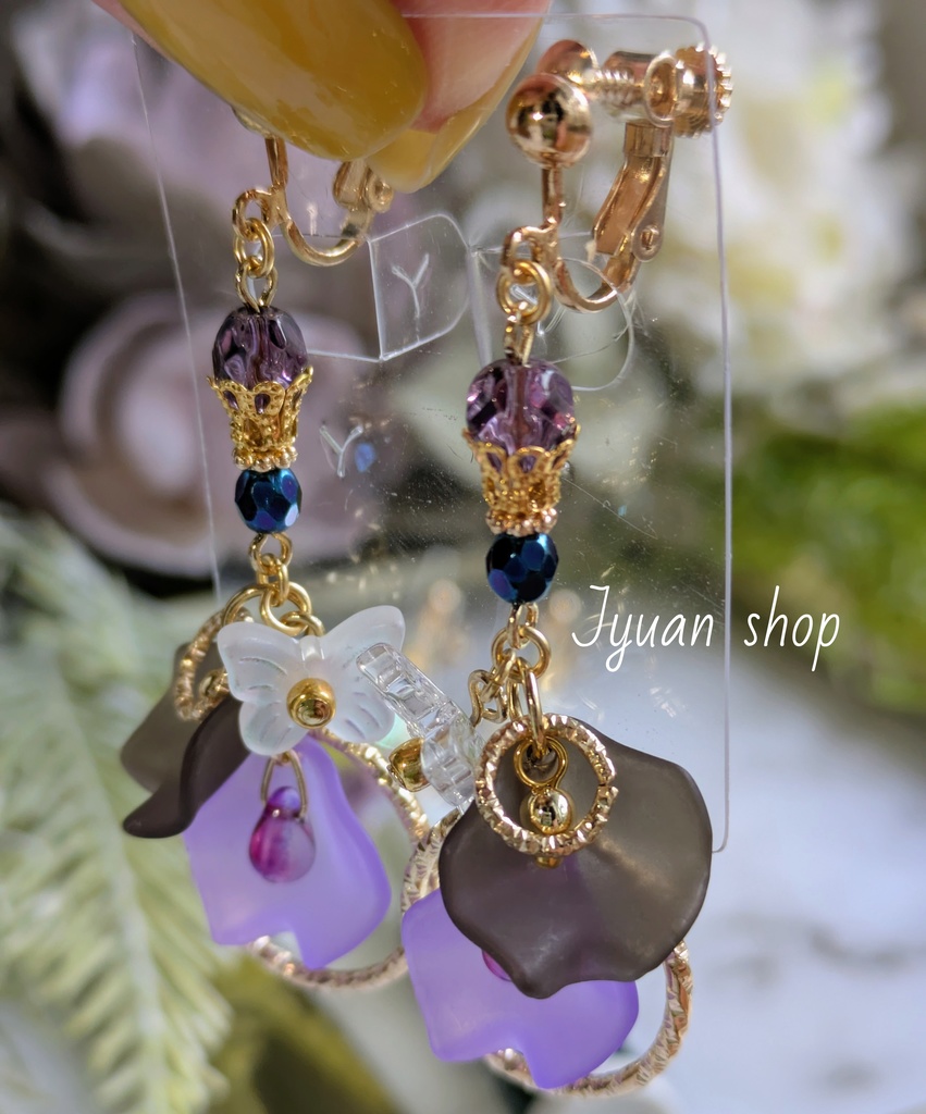 東京卍リベンジャーズ 灰谷蘭&灰谷竜胆 イメージ イヤリング/ピアス ver.2