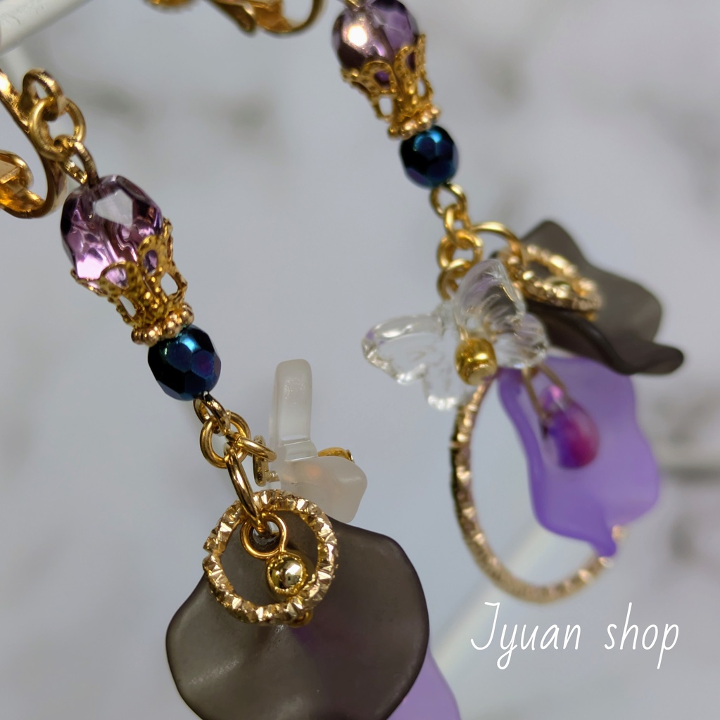 東京卍リベンジャーズ 灰谷蘭&灰谷竜胆 イメージ イヤリング/ピアス ver.2