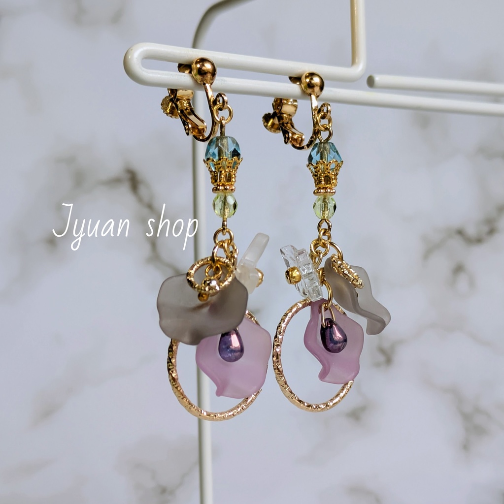 東京卍リベンジャーズ 灰谷蘭&灰谷竜胆 イメージ イヤリング/ピアス ver.2