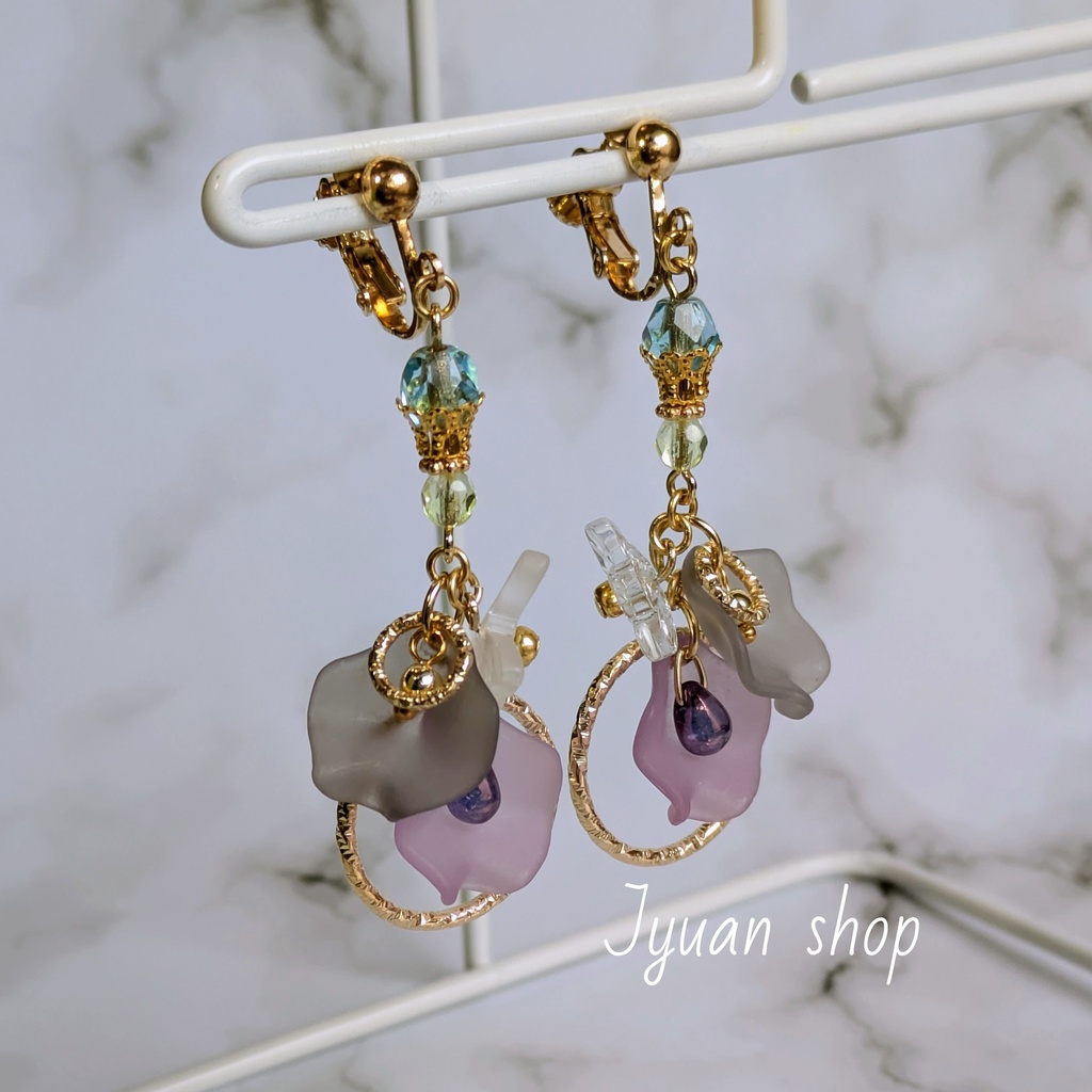 東京卍リベンジャーズ 灰谷蘭&灰谷竜胆 イメージ イヤリング/ピアス ver.2