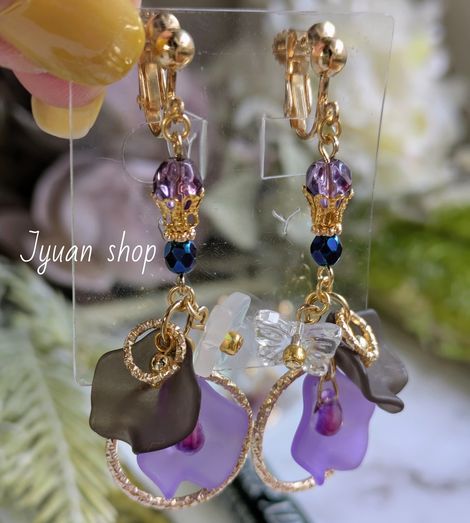 東京卍リベンジャーズ 灰谷蘭&灰谷竜胆 イメージ イヤリング/ピアス ver.2