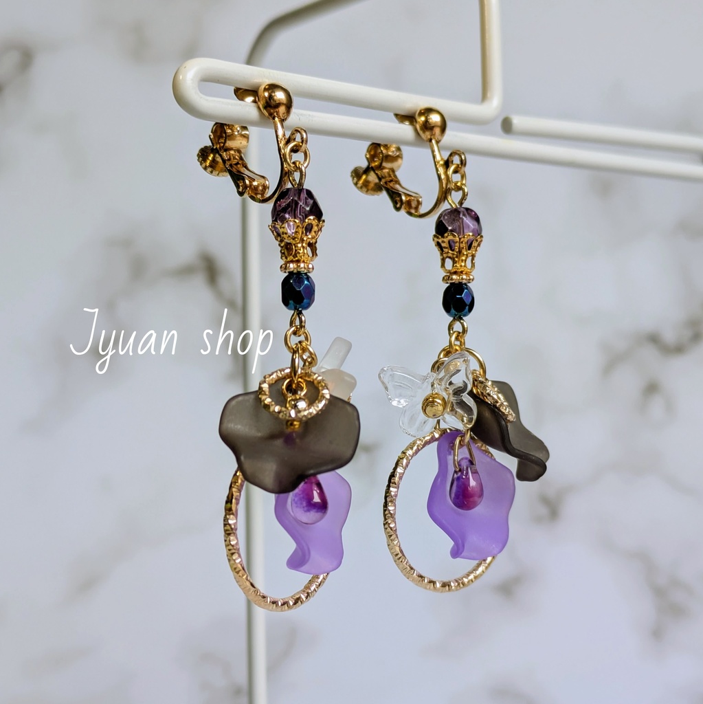 東京卍リベンジャーズ 灰谷蘭&灰谷竜胆 イメージ イヤリング/ピアス ver.2