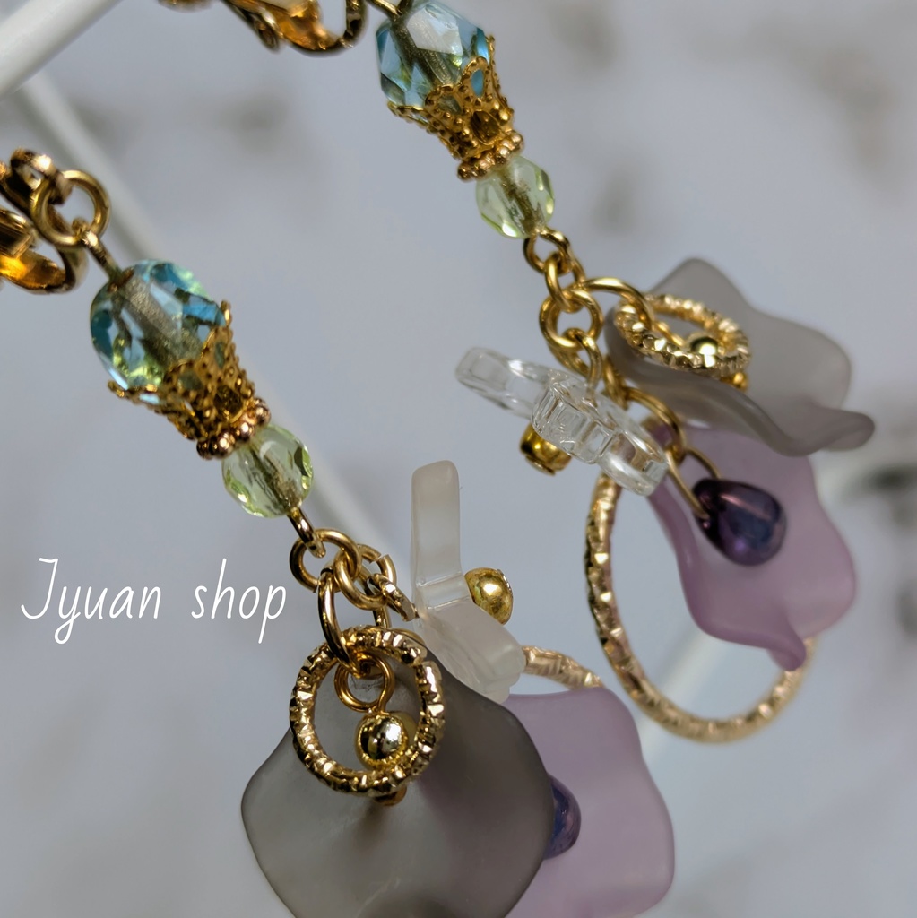 東京卍リベンジャーズ 灰谷蘭&灰谷竜胆 イメージ イヤリング/ピアス ver.2