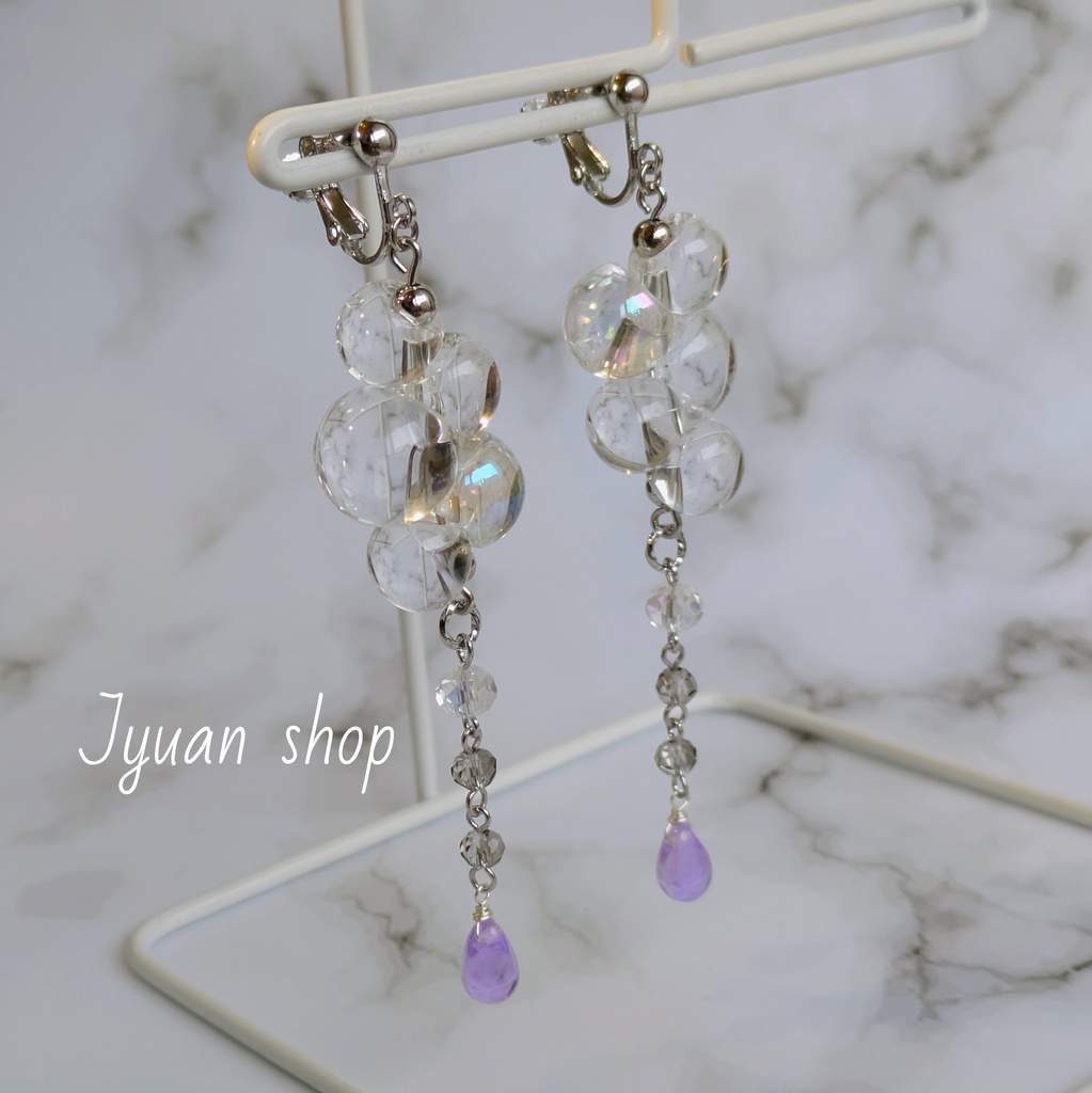 鬼滅 宇髄天元 イメージ イヤリング/ピアス ver.3