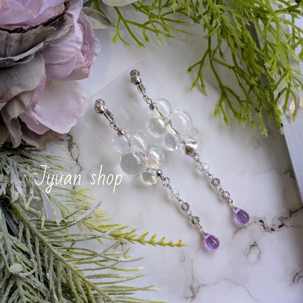 鬼滅 宇髄天元 イメージ イヤリング/ピアス ver.3