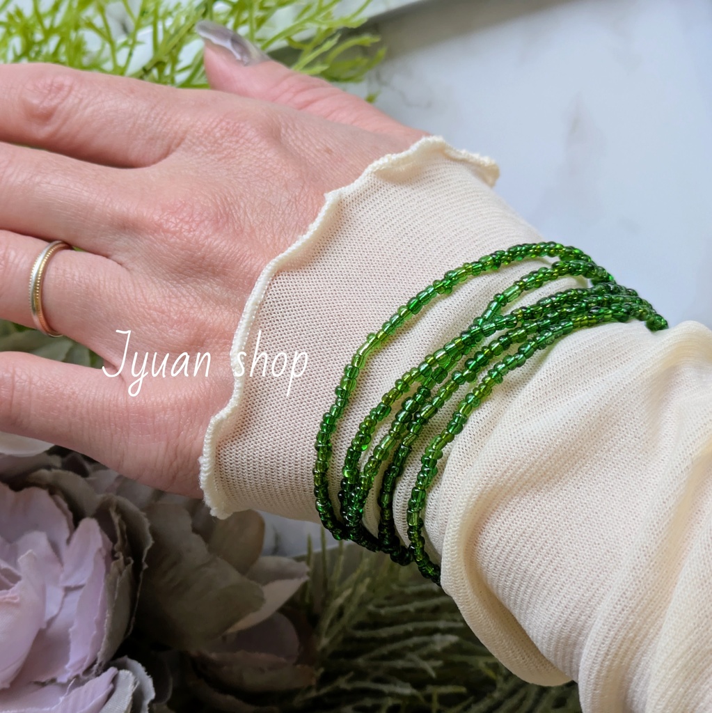 ワンピース ゾロ&サンジ イメージカラー 多連ブレスレット