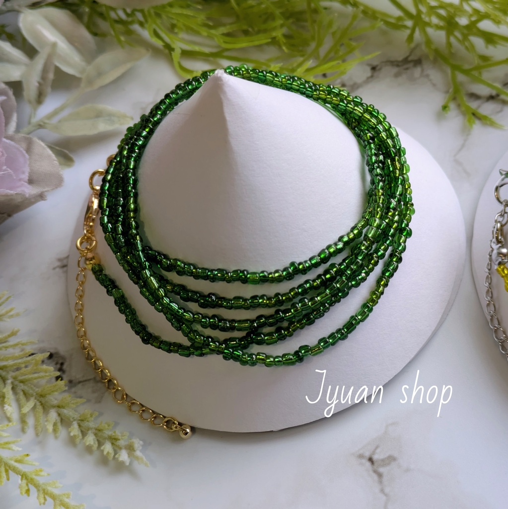 ワンピース ゾロ&サンジ イメージカラー 多連ブレスレット