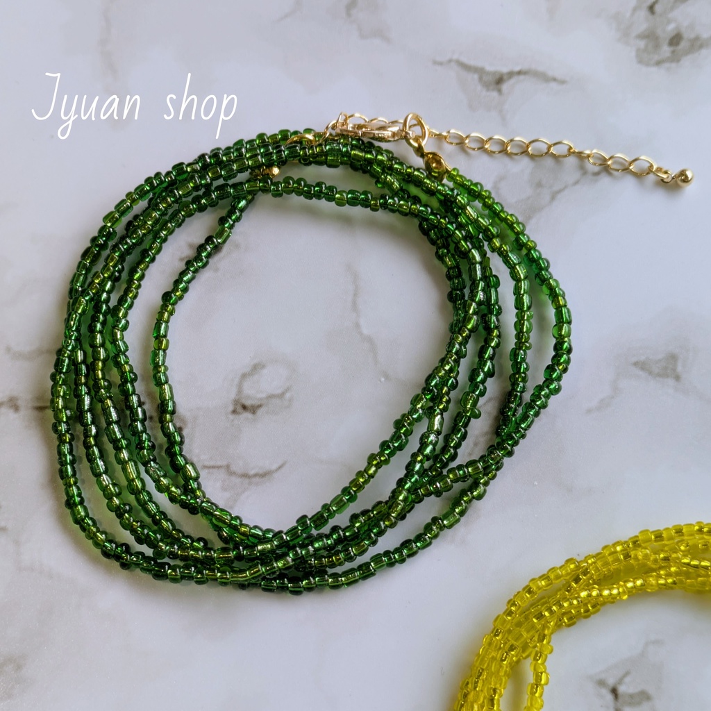 ワンピース ゾロ&サンジ イメージカラー 多連ブレスレット