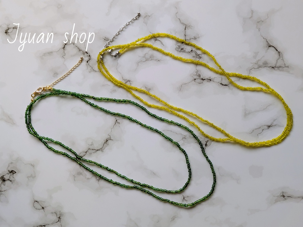 ワンピース ゾロ&サンジ イメージカラー 多連ブレスレット