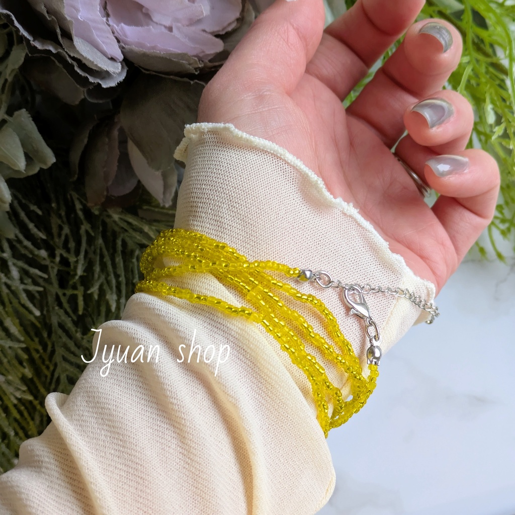 ワンピース ゾロ&サンジ イメージカラー 多連ブレスレット