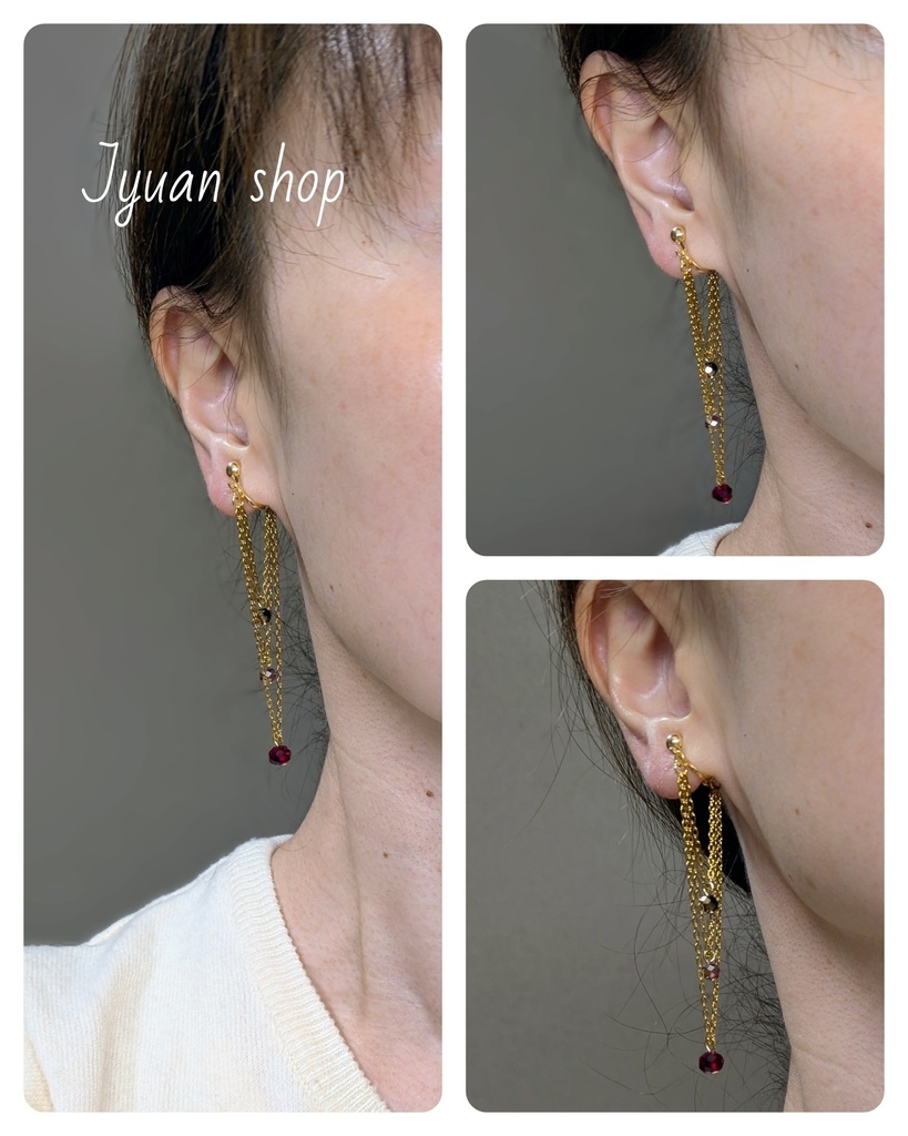 ハイキュー!!音駒イメージカラー イヤリング/ピアス 6