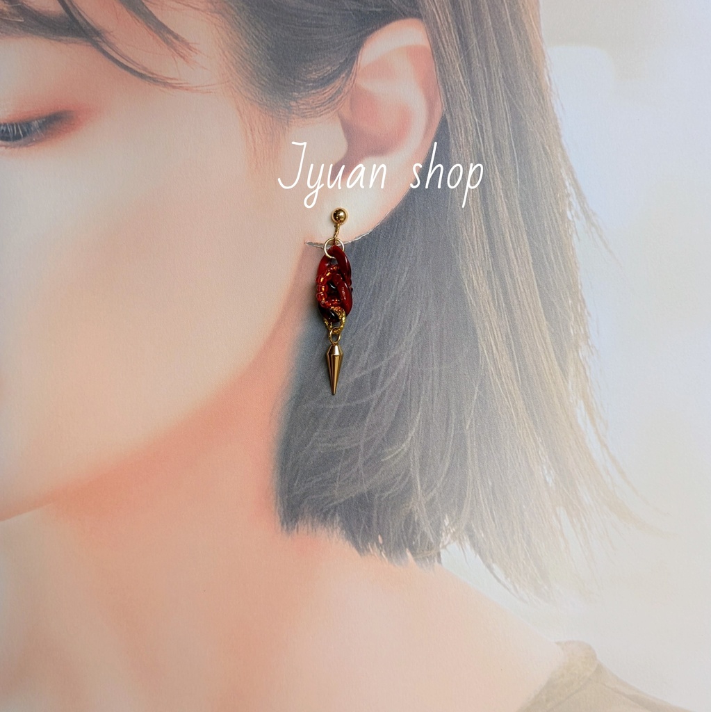 チェンソーマン パワー イメージ イヤリング/ピアス