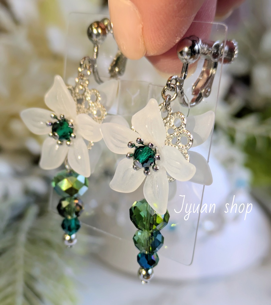 BLEACH 日番谷冬獅郎 イメージ ブレスレット& イヤリング/ピアス ver.2