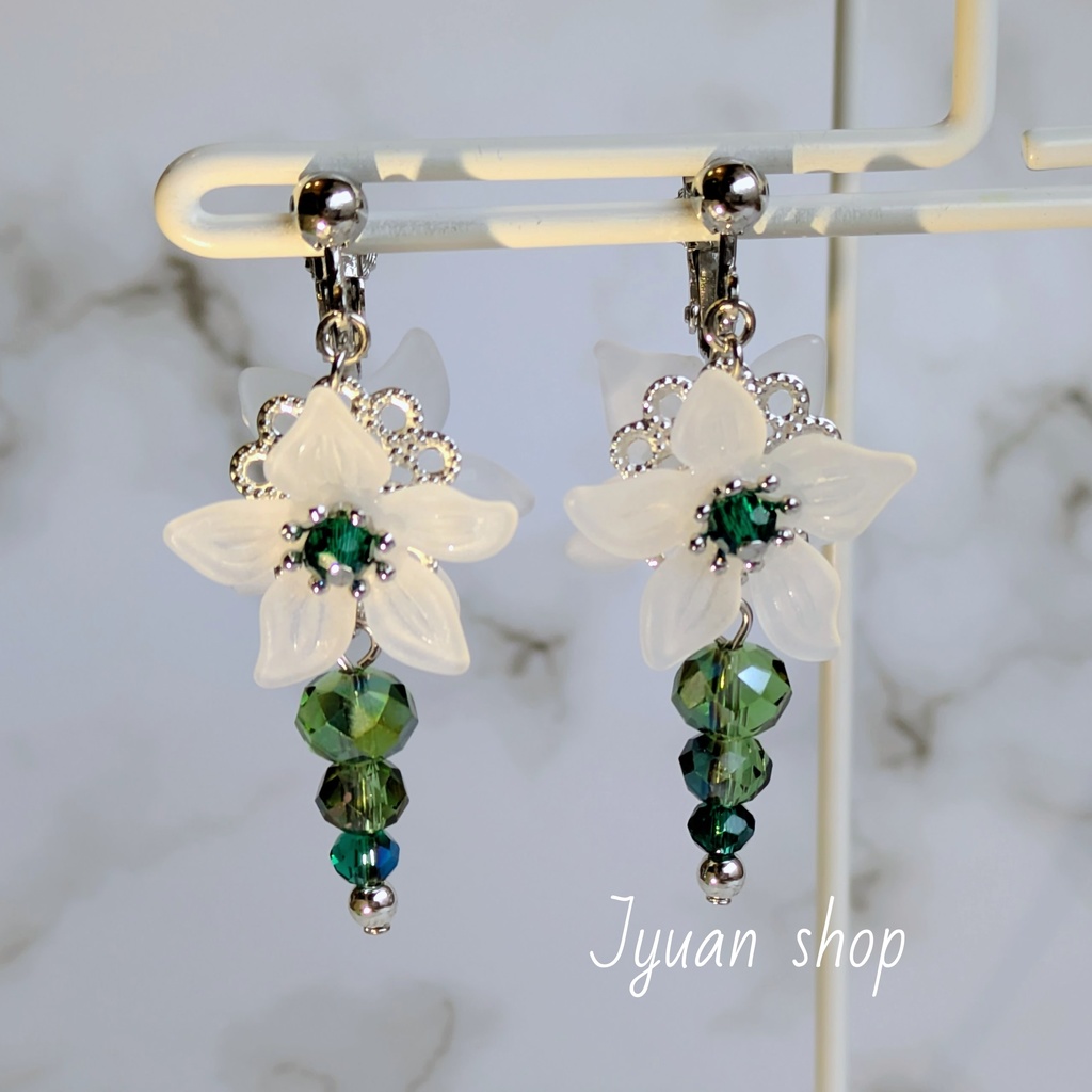 BLEACH 日番谷冬獅郎 イメージ ブレスレット& イヤリング/ピアス ver.2