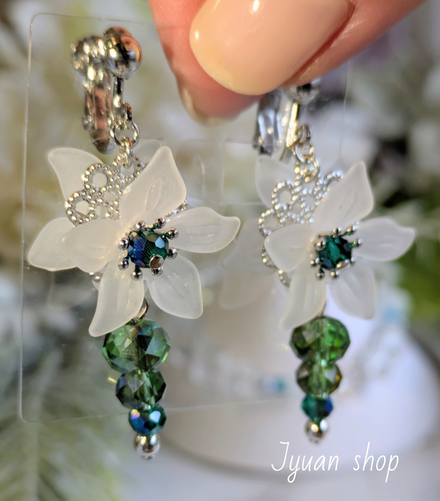 BLEACH 日番谷冬獅郎 イメージ ブレスレット& イヤリング/ピアス ver.2