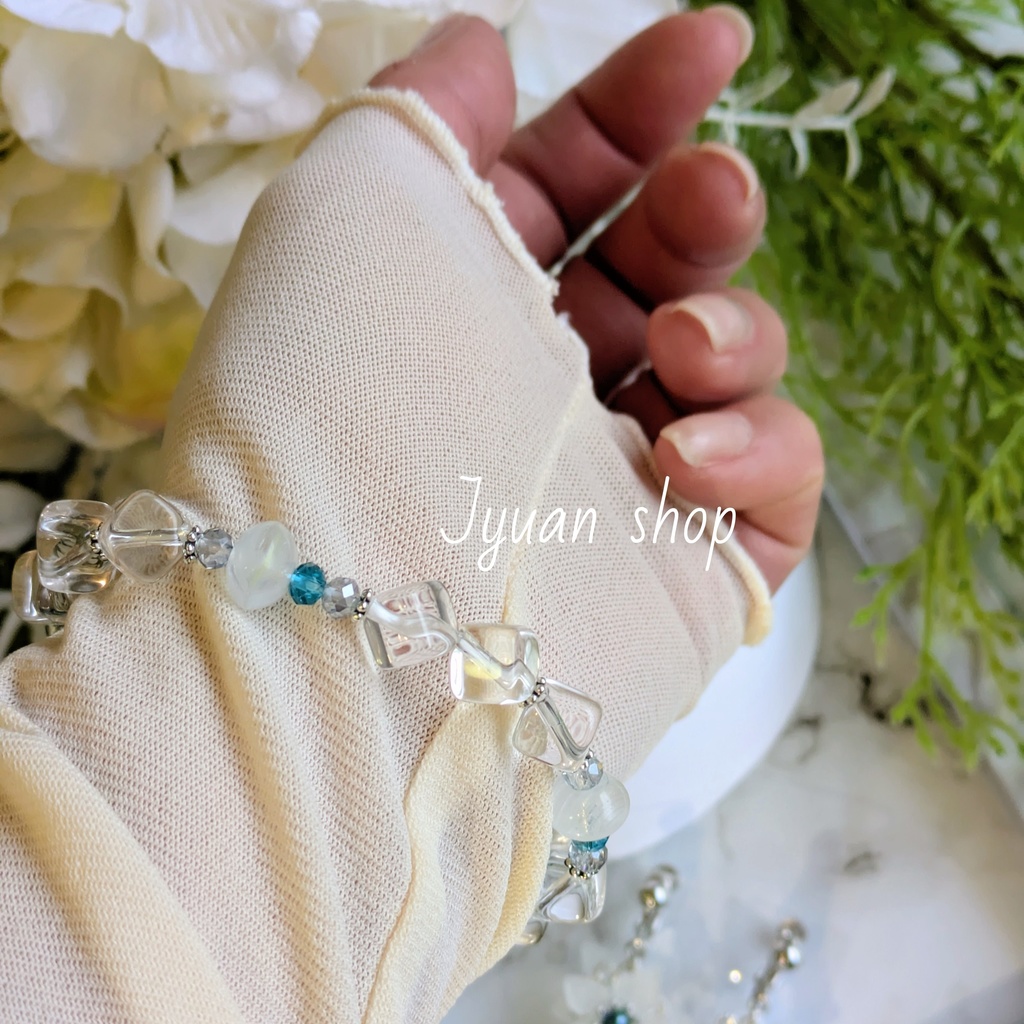 BLEACH 日番谷冬獅郎 イメージ ブレスレット& イヤリング/ピアス ver.2