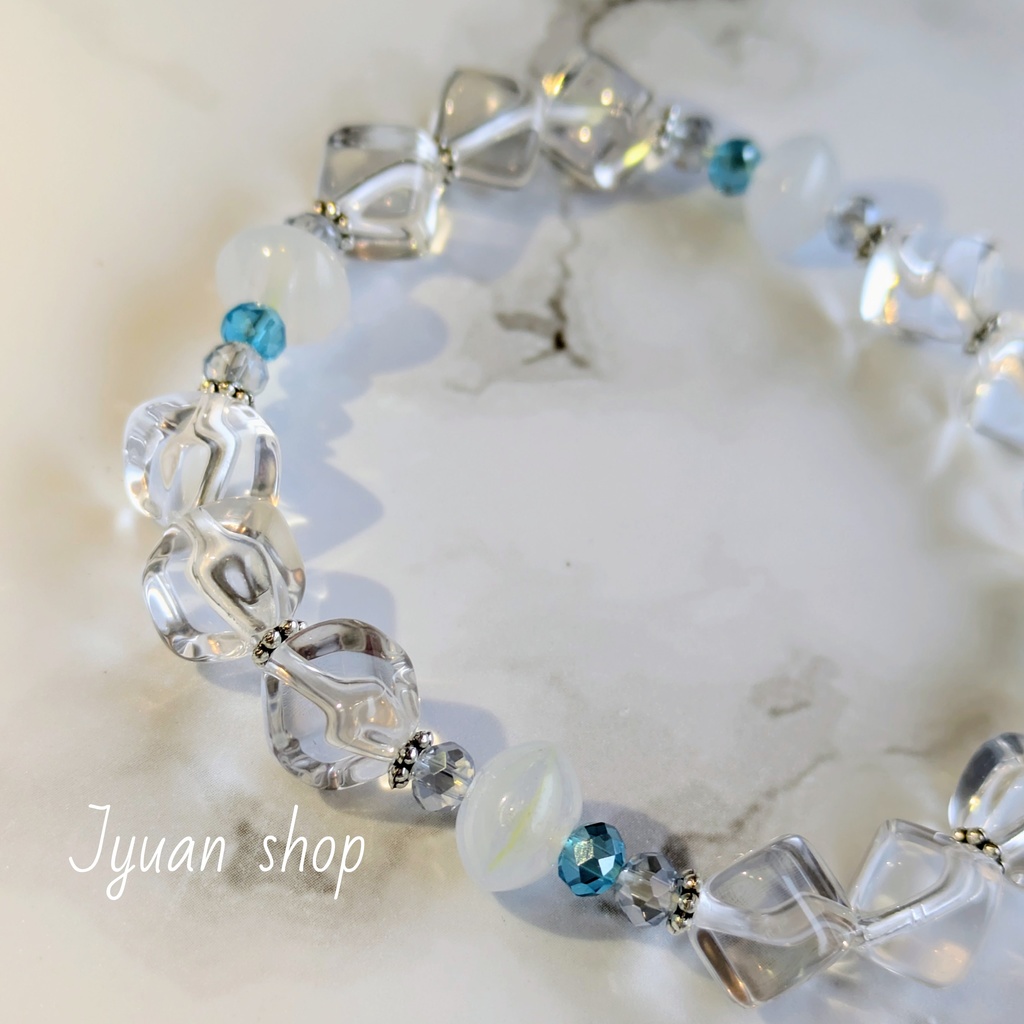 BLEACH 日番谷冬獅郎 イメージ ブレスレット& イヤリング/ピアス ver.2