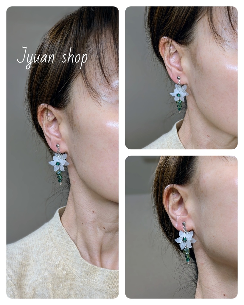 BLEACH 日番谷冬獅郎 イメージ ブレスレット& イヤリング/ピアス ver.2