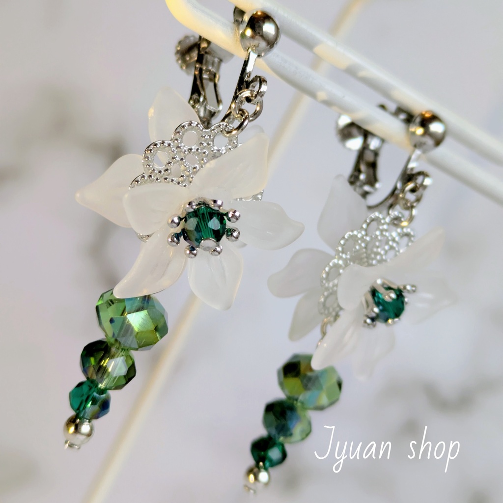 BLEACH 日番谷冬獅郎 イメージ ブレスレット& イヤリング/ピアス ver.2