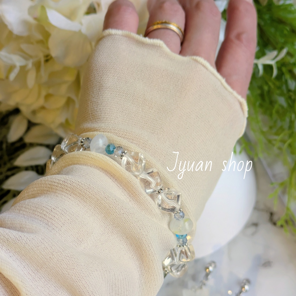 BLEACH 日番谷冬獅郎 イメージ ブレスレット& イヤリング/ピアス ver.2