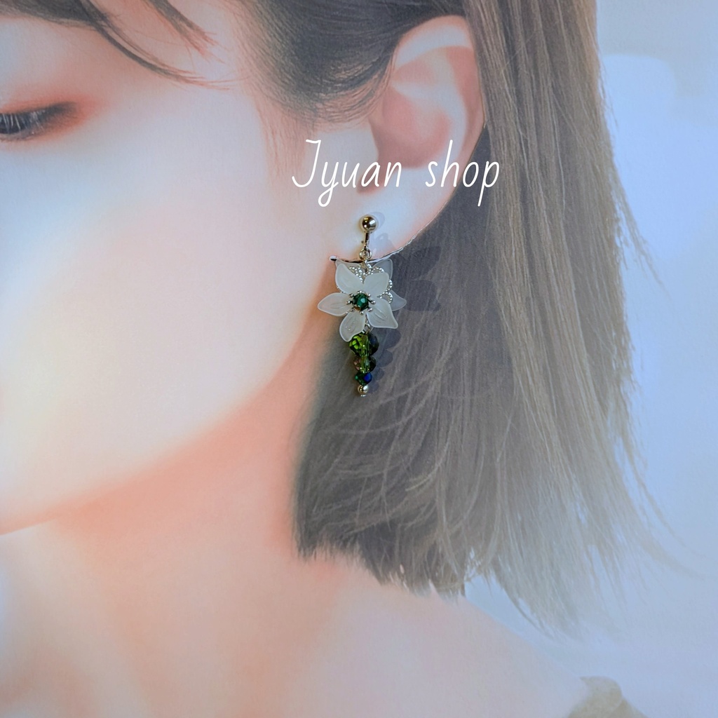 BLEACH 日番谷冬獅郎 イメージ ブレスレット& イヤリング/ピアス ver.2