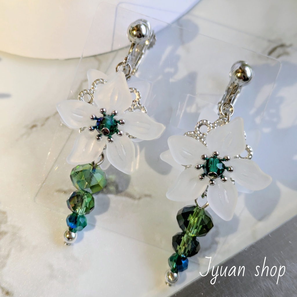 BLEACH 日番谷冬獅郎 イメージ ブレスレット& イヤリング/ピアス ver.2