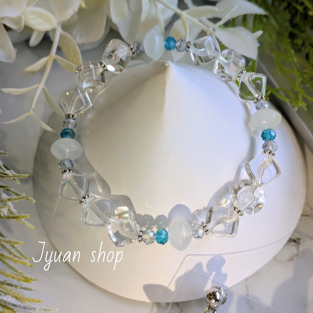 BLEACH 日番谷冬獅郎 イメージ ブレスレット& イヤリング/ピアス ver.2