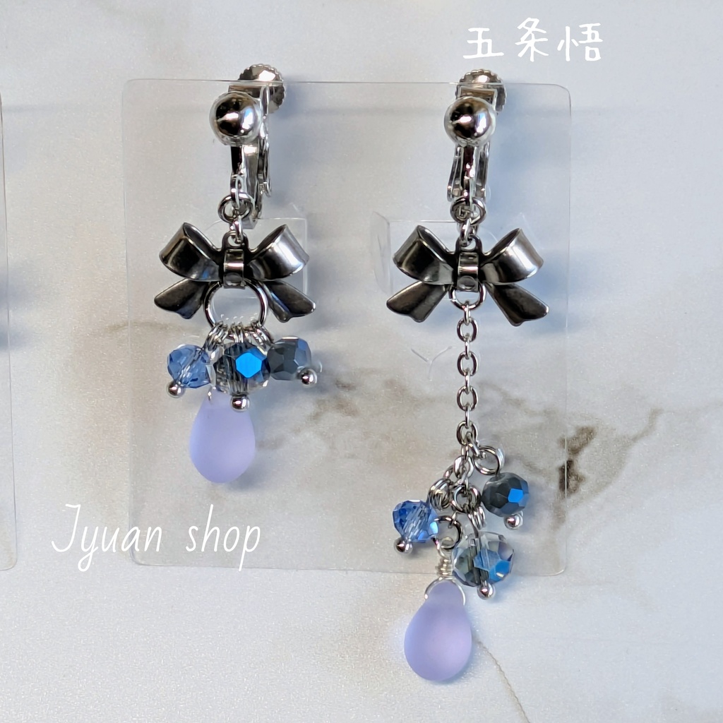 呪術廻戦 1年ズver.2 & 五条悟ver.6 イヤリング/ピアス