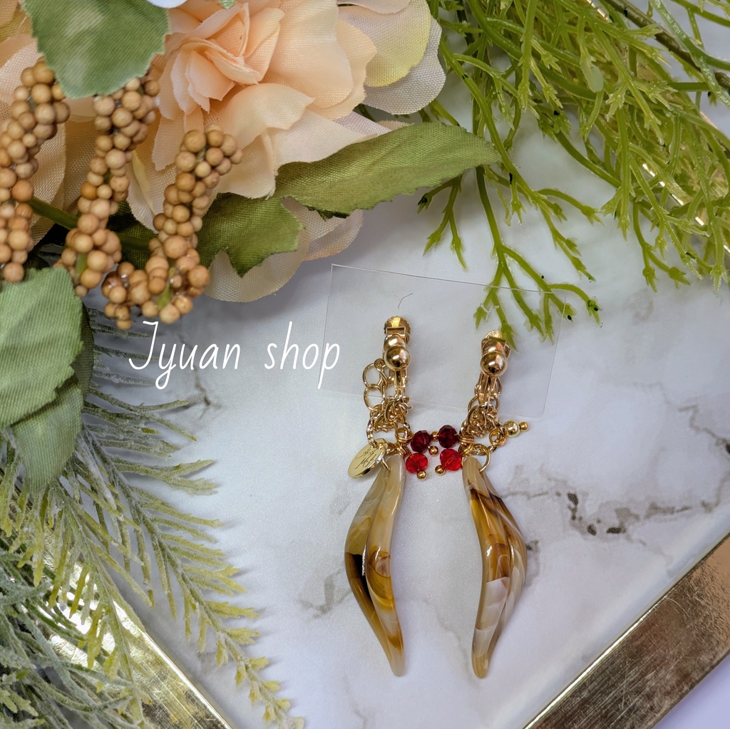 ヒロアカ ホークス イメージ イヤリング/ピアス ver.2